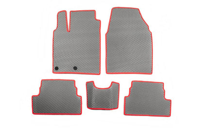 Mats (EVA, gray) for Nissan Qashqai 2007-2010 - Reelken Auto