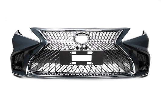 Front bumper Lexus LS style assembled for Toyota Camry 2018-2023 - image 1