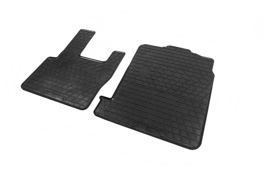 Rubber mats (2 pcs, Stingray Premium) for DAF XF95 2002-2006 - Reelken Auto