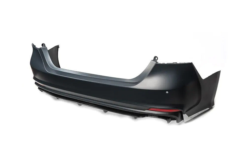 Rear bumper Lexus LS style assembled for Toyota Camry 2018-2023 - image 4