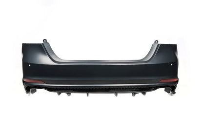 Rear bumper Lexus LS style assembled for Toyota Camry 2018-2023 - image 2