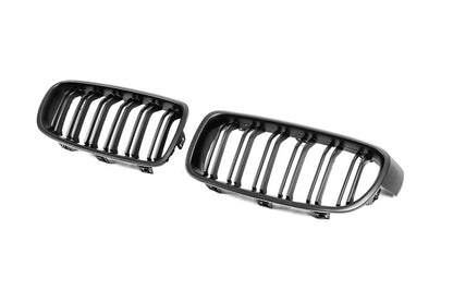 Kidneys M-Look (Black Matte) for BMW 3 Series F-30/31/34 2012-2019 - image 3