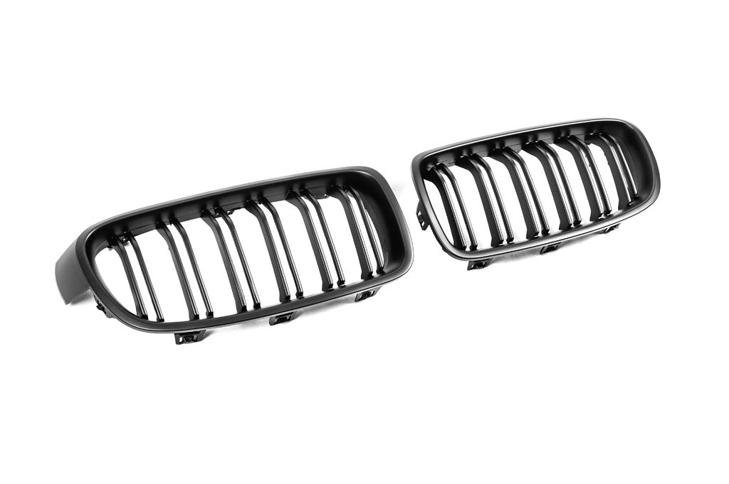 Kidneys M-Look (Black Matte) for BMW 3 Series F-30/31/34 2012-2019 - image 4