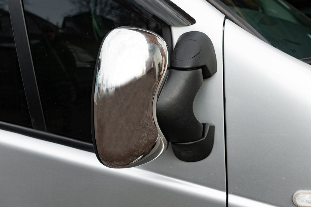 Chrome Mirror Covers (2 pcs) for Nissan Primastar 2002-2014 - image 6