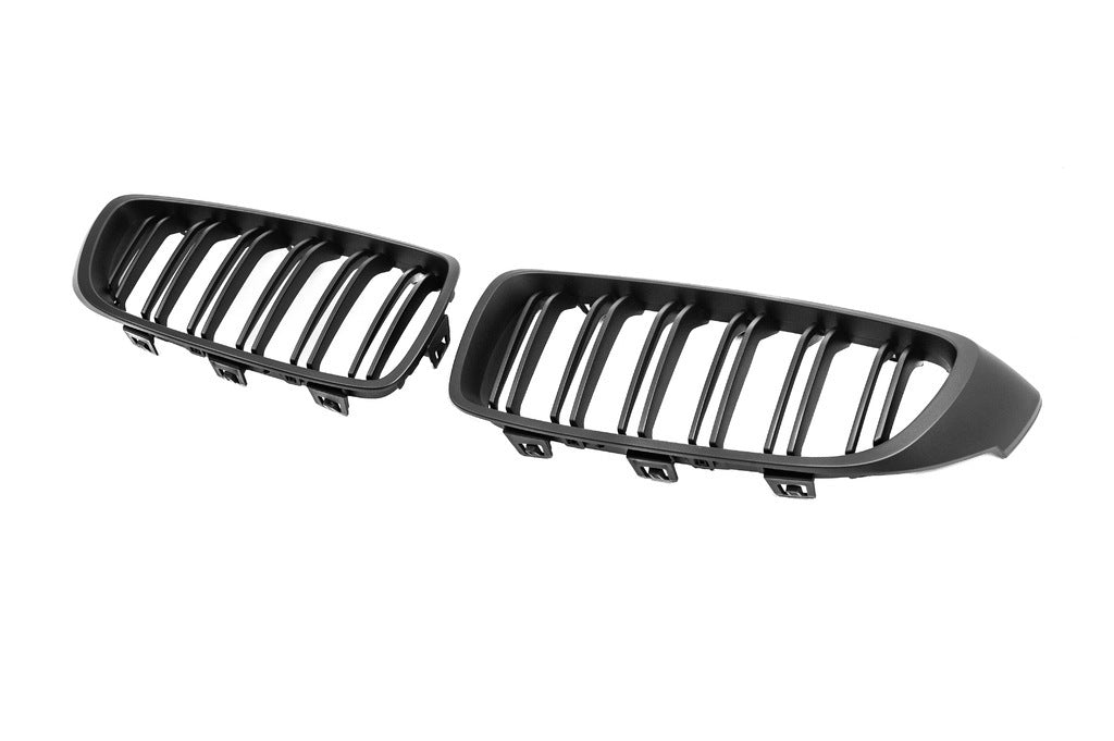 Grille M-Look (for M3 F80, Black matte) for BMW 3 series F-30/31/34 2012-2019 - image 3