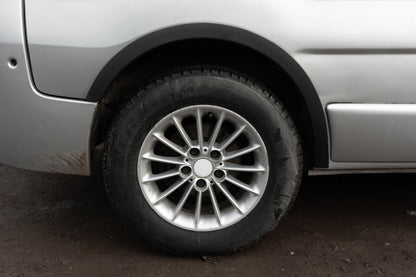 Lining on the wheel arches (4 pieces, black) for Opel Vivaro 2001-2015 - image 12