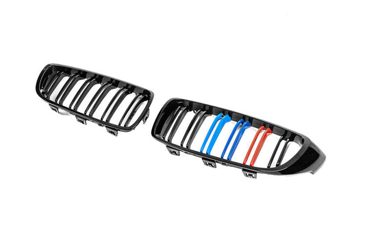 Grille M-Look (for M3 F80, M-Color) for BMW 3 series F-30/31/34 2012-2019 - image 2