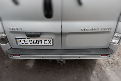 Rear Bumper Protector EuroCap (ABS) for Nissan Primastar 2002-2014 - image 12