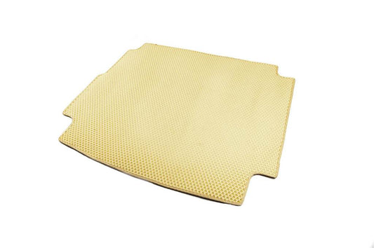 Trunk mat with subwoofer (EVA, beige) for Porsche Cayenne 2010-2017 - Reelken Auto