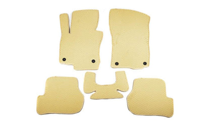EVA mats (beige) for Skoda Octavia II A5 2006-2010 - Reelken Auto
