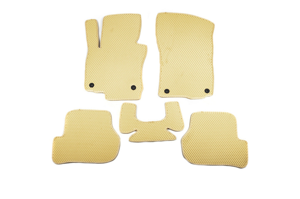 EVA Floor Mats (Beige) for Skoda Octavia II A5 2006-2010 - image 1