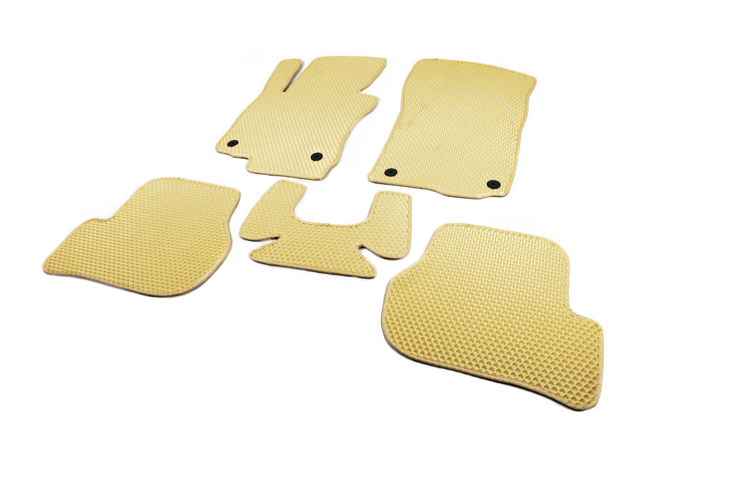 EVA Floor Mats (Beige) for Skoda Octavia II A5 2006-2010 - image 2