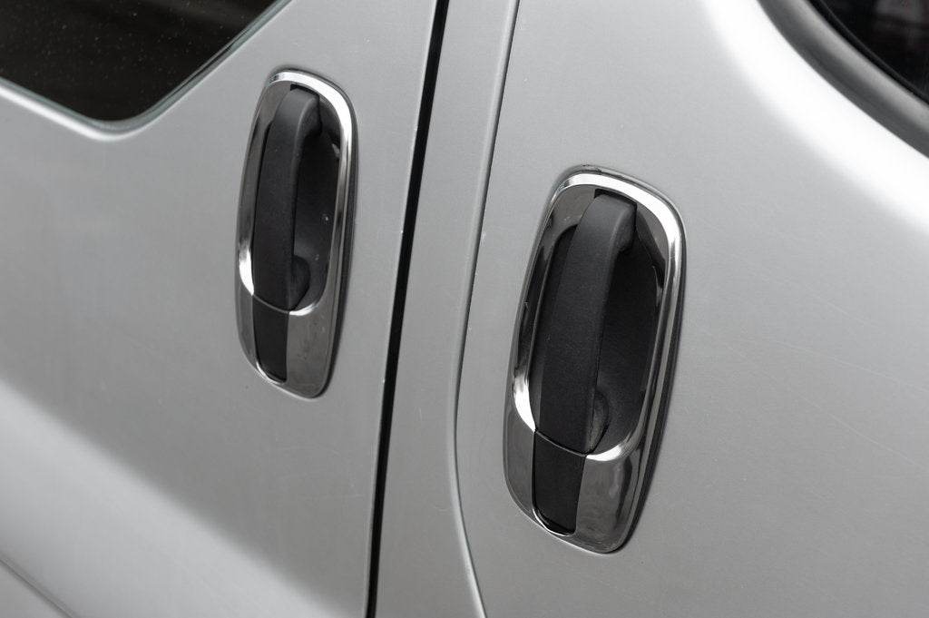 Dribbling pens (4 pieces, stainless steel.) for Nissan Primastar 2002-2014 - Reelken Auto