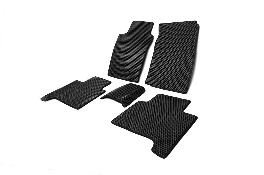 EVA Floor Mats (2 Rows, Black) for Toyota Land Cruiser Prado 120 2002-2009 - image 11