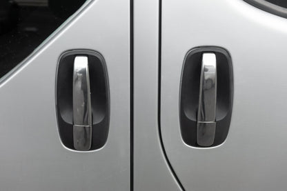 Pads on handles (4-piece, stainless steel) for Nissan Primastar 2002-2014 - image 5