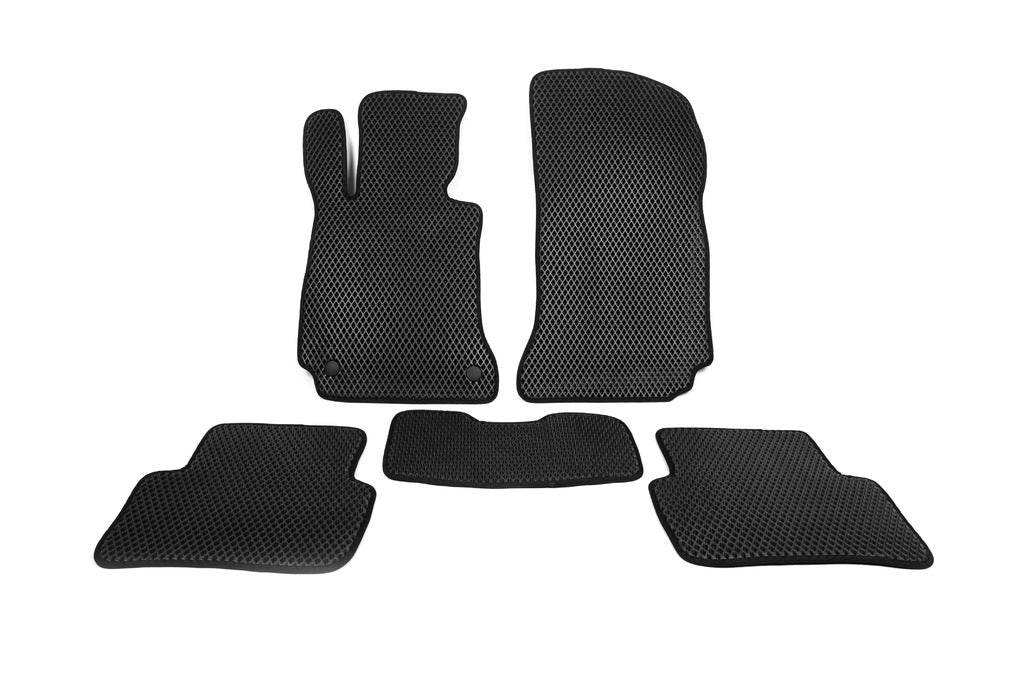 EVA mats (black) for Mercedes C-class W204 2007-2015 - Reelken Auto