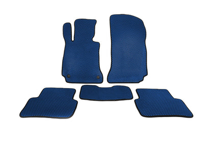 EVA Floor Mats (Blue) for Mercedes C-class W204 2007-2015 - image 1