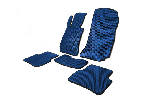 EVA Floor Mats (Blue) for Mercedes C-class W204 2007-2015 - image 2
