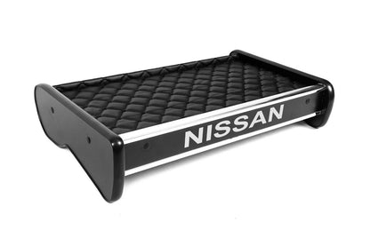 Dashboard Shelf (2001-2010, Black with Black Stitching) for Nissan Primastar 2002-2014 - image 3