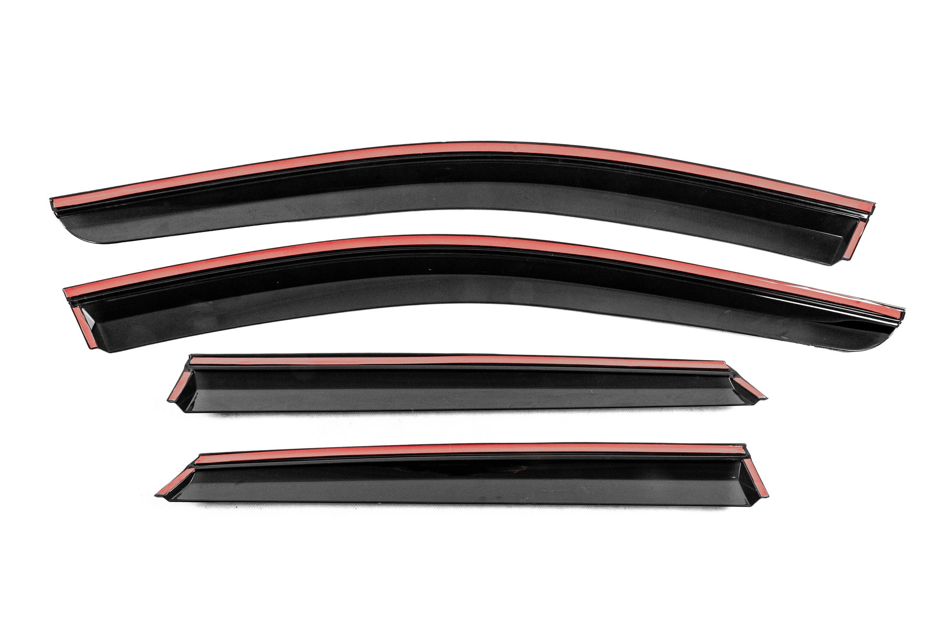 Window deflectors with chrome trim Niken Luxury (2024-, 4 pcs) for Renault Captur 2019- - image 4