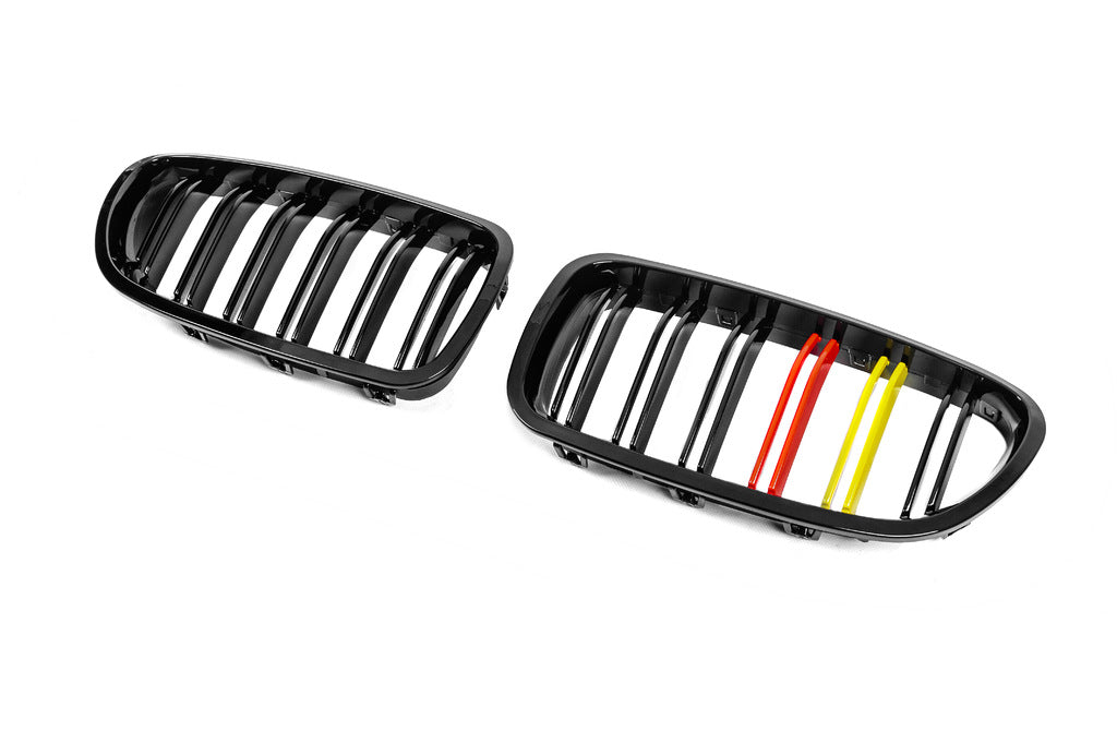 Kidney Grilles M-Look (German Color) for BMW 5 Series F-10/11/07 2010-2016 - image 2