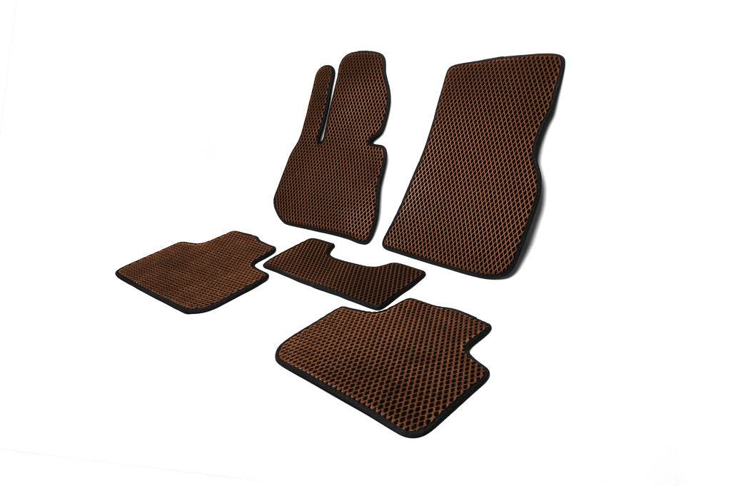 EVA mats (brown) for BMW X3 G01 2018- - Reelken Auto