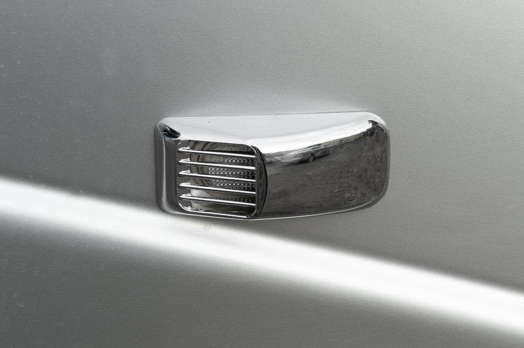 Grille for repeater Rectangle (2 pcs, ABS) for UAZ 3151 - Reelken Auto