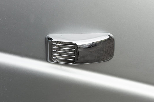 Grille for repeater Rectangle (2 pcs, ABS) for Renault Zoe 2019- - image 2