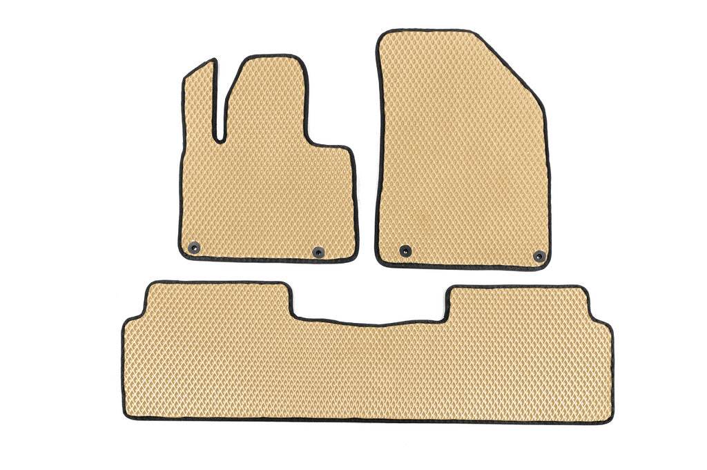 EVA mats (beige) for Citroen C-5 2008-2017 - Reelken Auto