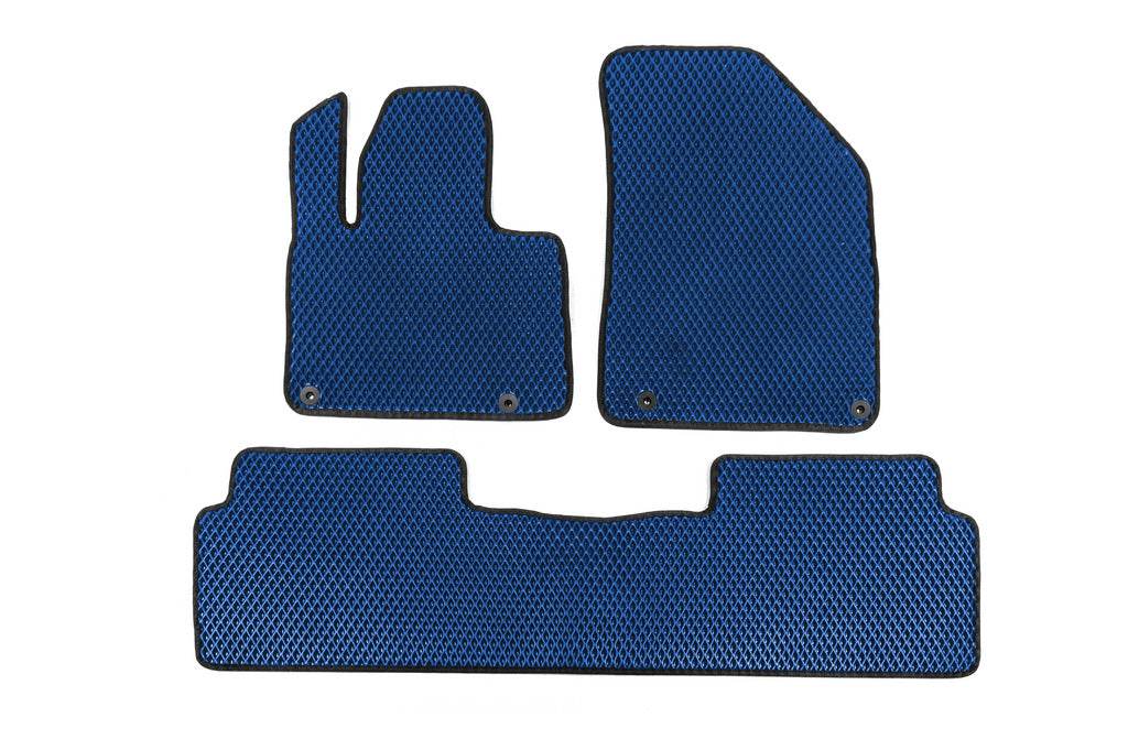 EVA mats (blue) for Citroen C-5 2008-2017 - Reelken Auto