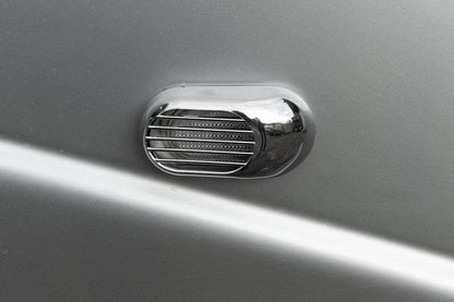 Grille for repeater Oval (2 pcs, ABS) for Alfa Romeo Mito - Reelken Auto