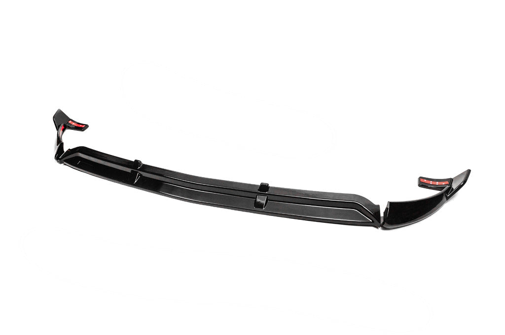 Front lip spoiler (AMG E63, 2016-2019, black) for Mercedes E-сlass W213 2016-2023 - image 1
