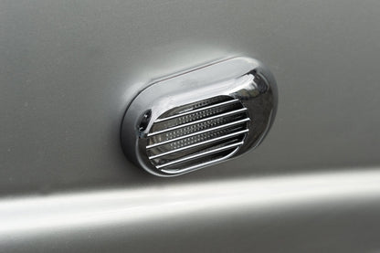 Grille for repeater Oval (2 pcs, ABS) for Renault Zoe 2019- - image 3