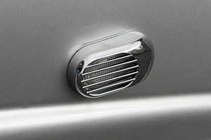 Grille for repeater Oval (2 pcs, ABS) for 24 series - Reelken Auto