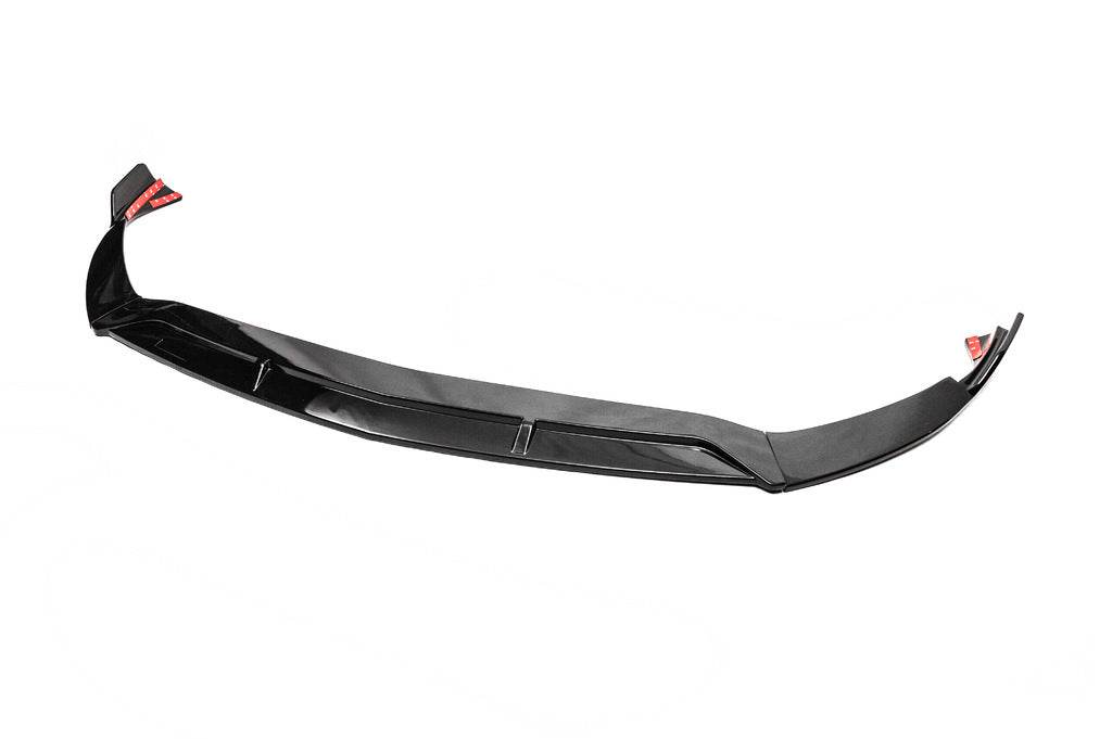 Front lip skirt (black) for Mercedes A-class W176 2012-2018 - Reelken Auto
