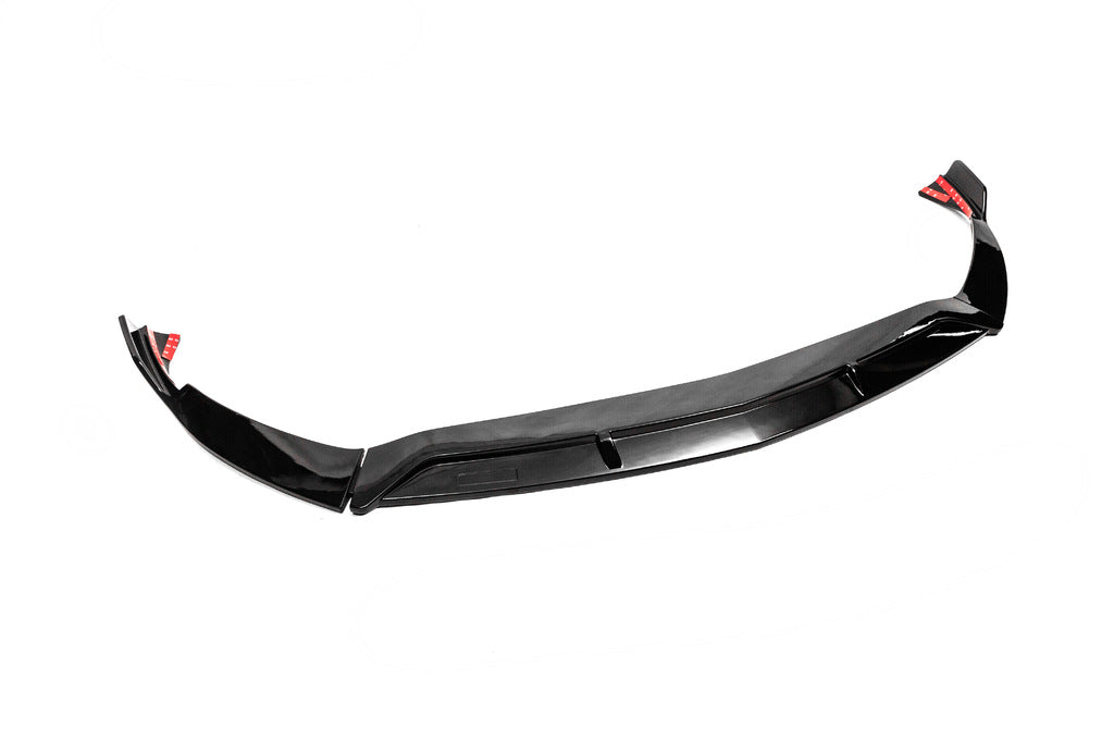 Front lip spoiler (for AMG-Line / A45 AMG HB 2016-2018, black) for Mercedes A-сlass W176 2012-2018 - image 6