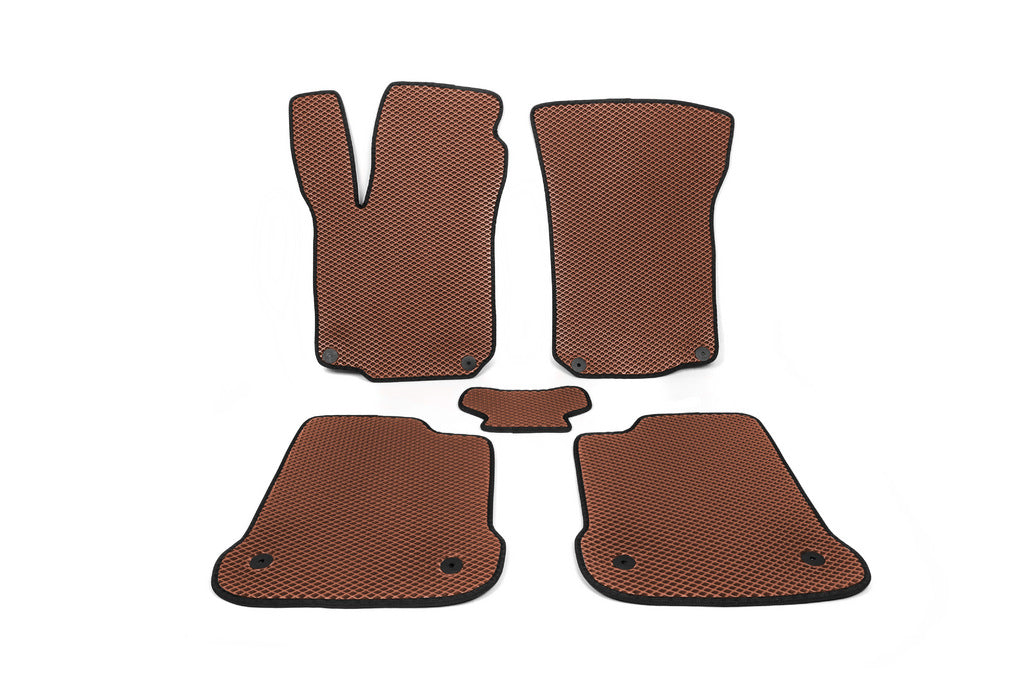 EVA Floor Mats (Brown) for Volkswagen Jetta 1998-2005 - image 1
