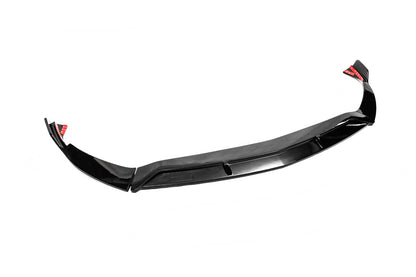 Front lip spoiler (for AMG-Line / A45 AMG HB 2016-2018, black) for Mercedes A-сlass W176 2012-2018 - image 6