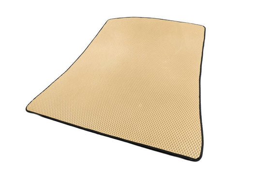 Trunk mat V2 MAXI (EVA, Beige) for Volkswagen Caddy 2010-2015 - Reelken Auto