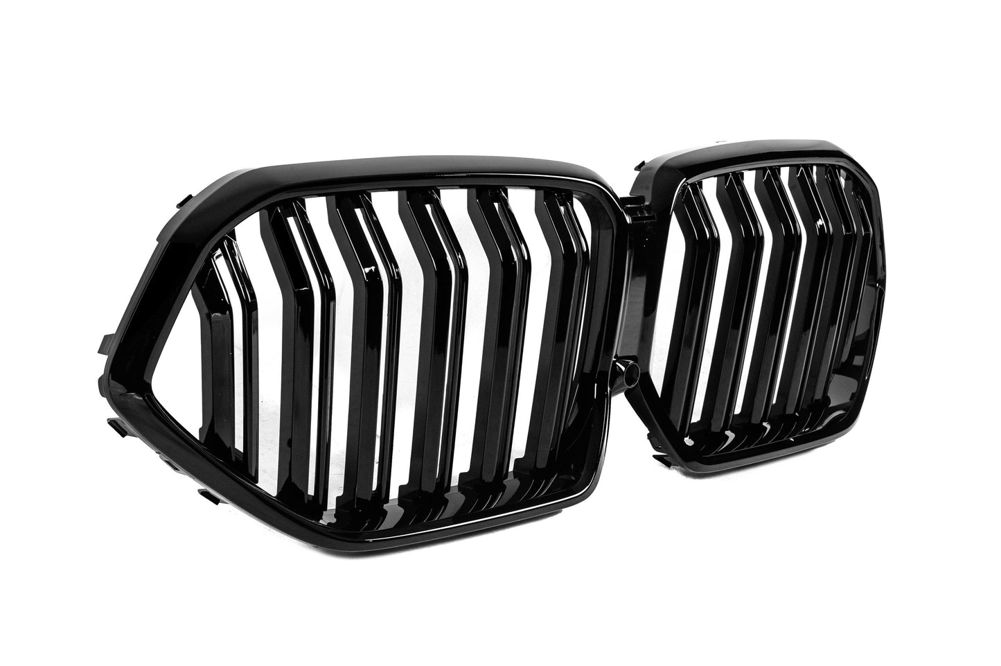Kidneys M-Look (2019-2022, Gloss Black) for BMW X6 G06 2019- - image 5