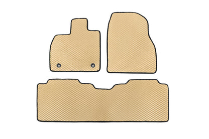EVA Floor Mats (Beige) for Toyota bZ4X 2022- - image 1