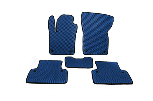 EVA Floor Mats (Blue) for Volvo S40 2004-2012 - image 1