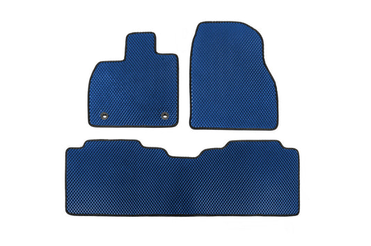 EVA Floor Mats (Blue) for Toyota bZ4X 2022- - image 1