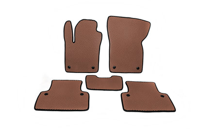 EVA Floor Mats (Brown) for Volvo S40 2004-2012 - image 1