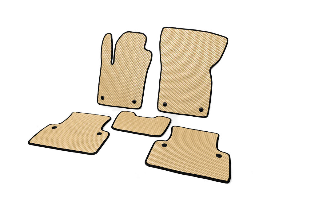 EVA Floor Mats (Beige) for Volvo S40 2004-2012 - image 2