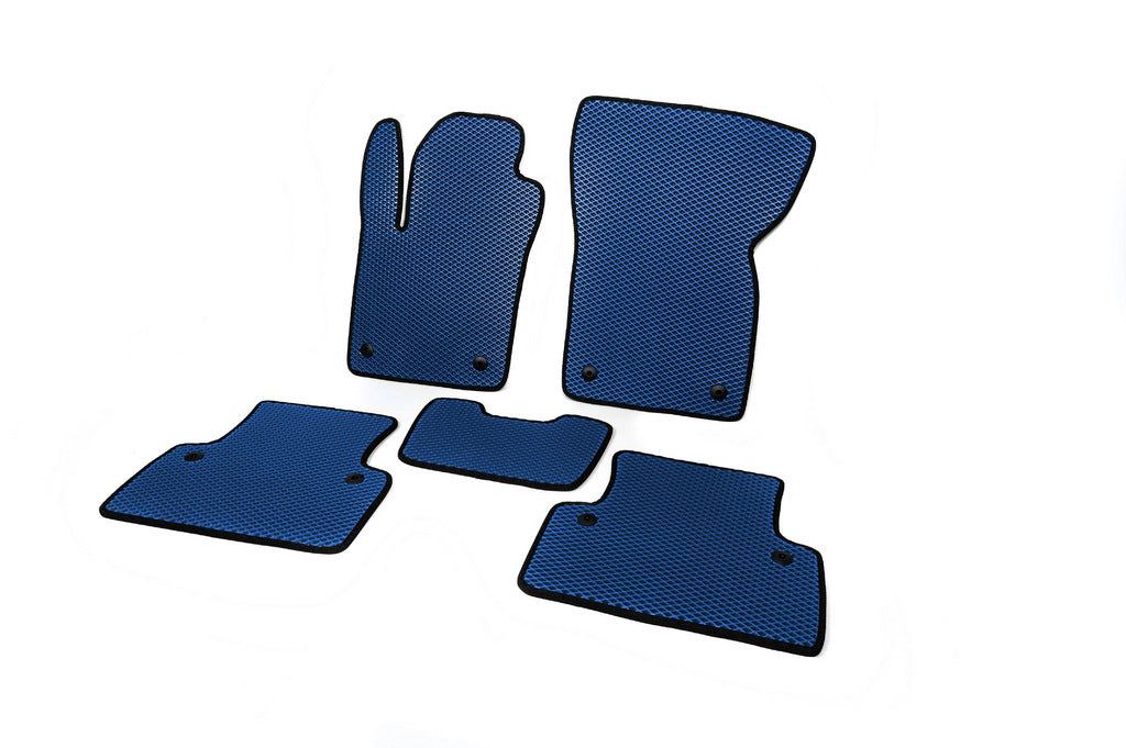 EVA Floor Mats (Blue) for Volvo S40 2004-2012 - image 2