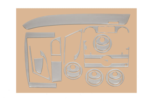 Dashboard Trim Covers (Large Set) for Chevrolet Aveo T250 2005-2011 - image 2