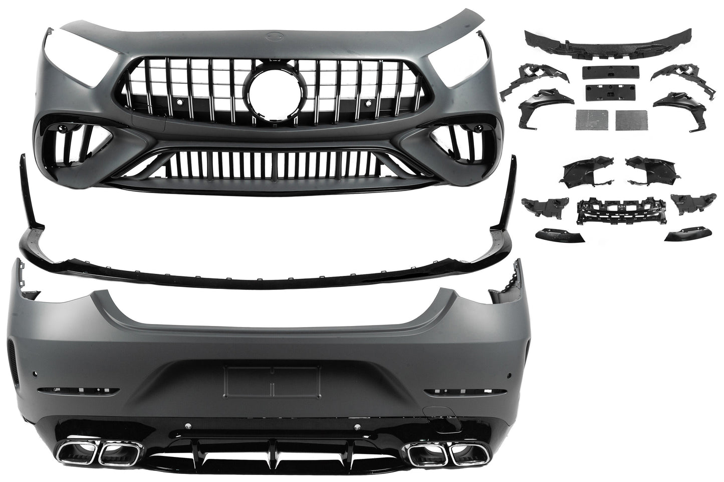 Body Kit AMG GTS63 for Mercedes CLS C257 2018- - image 2