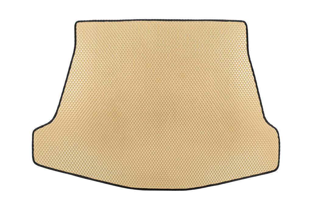 Trunk mat (EVA, Beige) for Toyota bZ4X - Reelken Auto