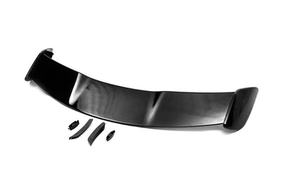 Lip Spoiler (1234 Upgrade, Black) for Mercedes A-сlass W176 2012-2018 - image 1